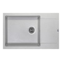 Кухонна мийка Lidz 781x510/200 GRA-09 (LIDZGRA09781510200), фото