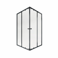 Душова кабіна PISCES BLA107-9SC5, квадрат, 75-90x75-90, скло 5мм Clear, регул. профіль, розсувні., без піддона QT, фото