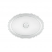 Раковина-чаша Qtap Kolibri 500x360x140 White з донним клапаном QT10113054W, фото