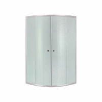 Душова кабіна Lidz Latwa SC80x80.SAT.MID.FR, скло Frost 4 мм без піддона, фото