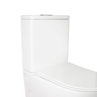 Qtap Stork бачок унітазу (сумісний з Crow, Jay, Stork) нижнє підведення, (без чаші і сидіння) 3/4.5L 375*405*1405mm WHITE, фото