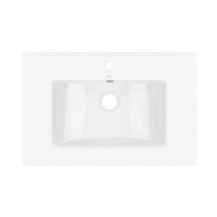 Раковина Qtap Albatross 700х460х180 White без донного клапана QT01113070CW, фото