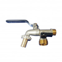 SD Кран поливочный 1/2 усил. 2 выхода SD141W15, фото