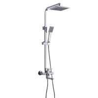 Душова система універсальна Lidz Sofi 1030 на три споживача (з виливом) (k35) LDSOF1030CRM44975 Chrome, фото