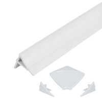 Набір декоративні планки для піддону та ванни (2x1м) + з'єднання + 2 ковпачки Qtap WCS031, фото