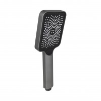 Qtap Rucni Лійка для ручного душу 145x90 мм прямокутна QTRUCA145S1GRP Graphite, фото