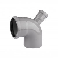 Відвід (коліно) 110x90 ° з відведенням 50х67 ° TA Sewage, фото