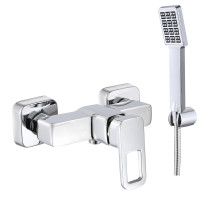 Змішувач для душу Lidz Wawel 010 (з душовим гарнітуром) (k40) LDWAW010CRM45390 Chrome, фото