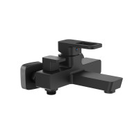 Змішувач для ванни Lidz Wawel 006 (з душовим гарнітуром) (k35) LDWAW006BLA45393 Black, фото