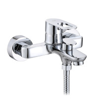 Змішувач для ванни Lidz Latwa 006 (з душовим гарнітуром) (k35) LDLAT006CRM45414 Chrome, фото