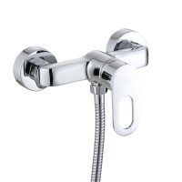 Змішувач для душу Lidz Latwa 010 (з душовим гарнітуром) (k40) LDLAT010CRM45416 Chrome, фото