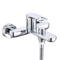 Змішувач для ванни Qtap Jay (з душовим гарнітуром) QTJAY259CRM45541 Chrome, фото