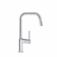 Змішувач для кухні Qtap Cardinal QTCAR344CRM45658 Chrome, фото