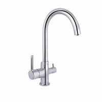 Змішувач для кухні Qtap Grand з підключенням для питної води QTGRA362CRM45667 Chrome, фото