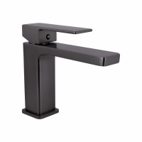 Змішувач для раковини Qtap Gemini QTGEM270GMB45676 Gunmetal Black PVD, фото