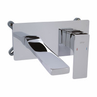 Змішувач для раковини Qtap Gemini прихованого монтажу QTGEM273CRM45693 Chrome, фото