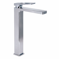 Змішувач для раковини Qtap Gemini Loop високий QTGEM269CRM45700 Chrome, фото