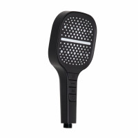 Лійка для ручного душу Qtap Rucni 130x130 мм QTRUC125BLM45957 Black Matt, фото