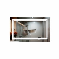 Дзеркало Qtap Cardinal 500х800 з LED-підсвічуванням Touch, з антизапотіванням, з димером, рег. темп. кольору (3000-6500K) Reverse QT0478C5080, фото