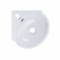 Раковина Qtap Leo 390x365x130 White QT11115010WN, фото