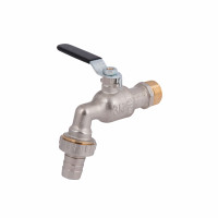 Кран кульовий для поливу Icma 599 3/4"З (з антизамерзанням) сталевий важіль, фото