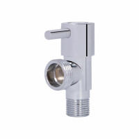 Кран кутовий Thermo Alliance Standart (ручка паличка) з керам.буксою 1/2"Н х 3/4"Н SF343W1520, фото