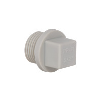 Заглушка PPR Thermo Alliance з різьбою 20х1/2" ЗР, фото