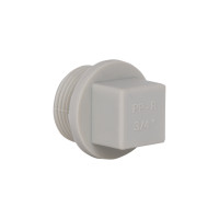 Заглушка PPR Thermo Alliance з різьбою 20х3/4" ЗР, фото