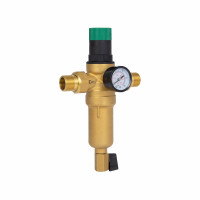 Фільтр самопромивний Thermo Alliance Forte 3/4" з редуктором для горячої води SF128W20H, фото