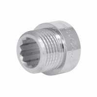 Подовжувач хромований Thermo Alliance Forte 1/2"ВЗ, L=10 мм TAF1301510, фото