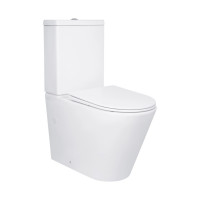 Унітаз підлоговий Qtap Swan Eco Ultra Quiet з сидінням Soft-close 640x360x835 мм QTSWA27W48748 White, фото